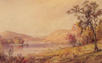 Jasper Francis Cropsey : Greenwood Lake